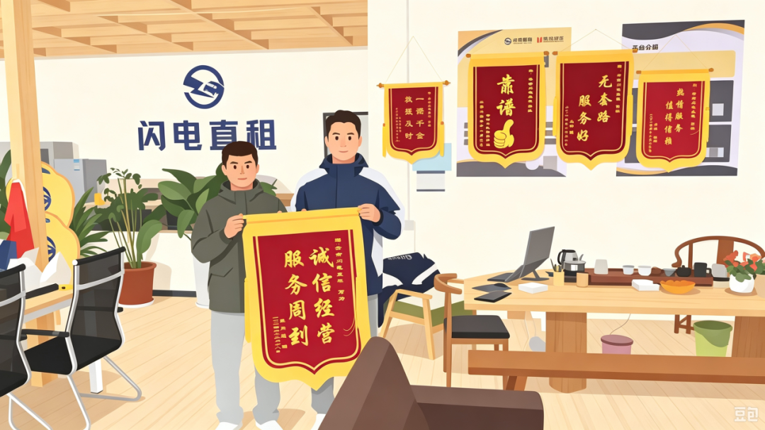 云南闪电直租再获司机师傅暖心认可